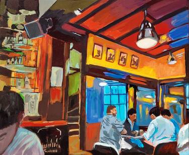 Original Figurative Food & Drink Paintings by Valérie LE MEUR