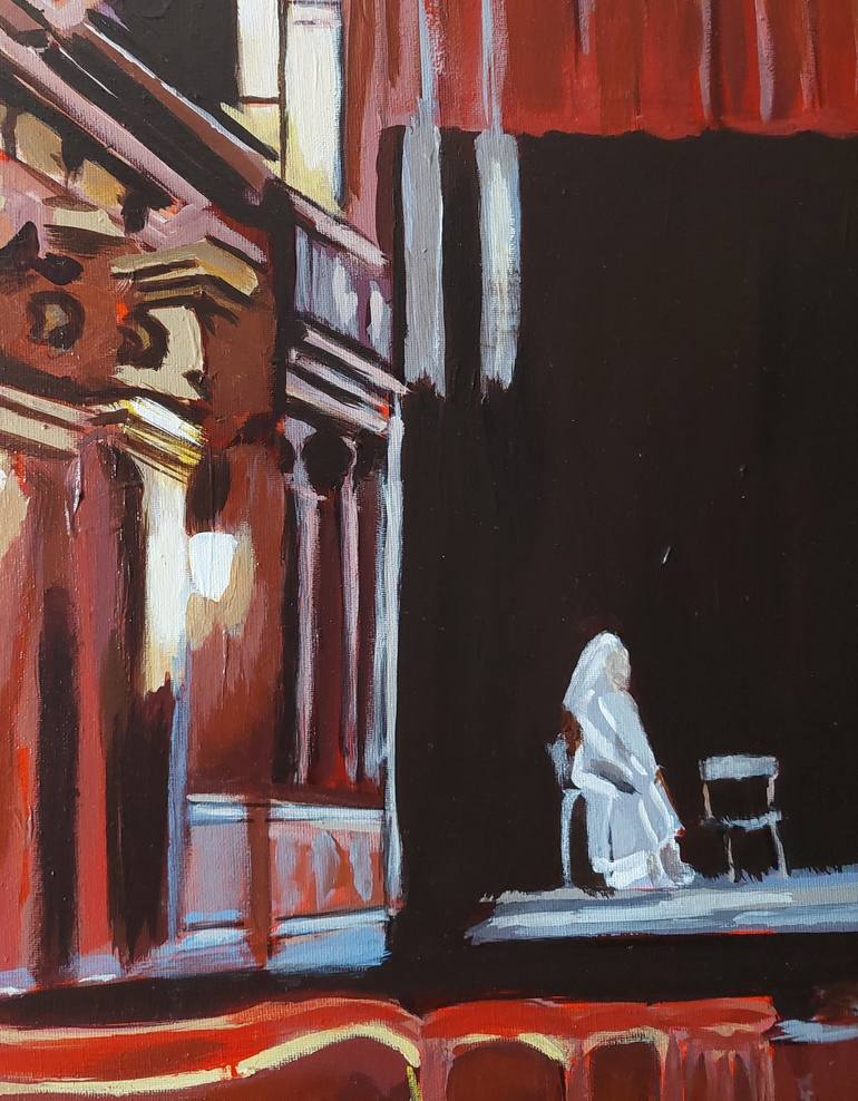 Original Performing Arts Painting by Valérie LE MEUR