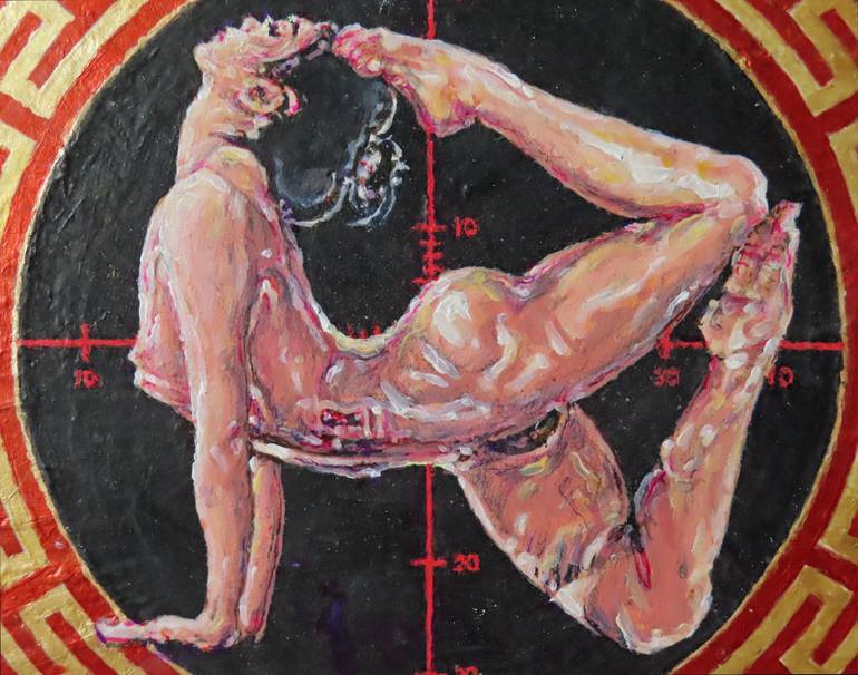Original Erotic Painting by Jeff Cornish