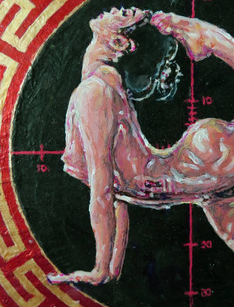 Original Contemporary Erotic Painting by Jeff Cornish