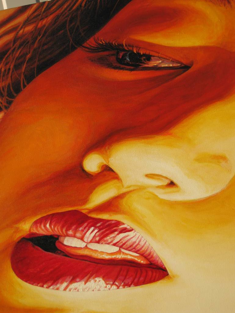 Original Realism Women Painting by Jeff Cornish