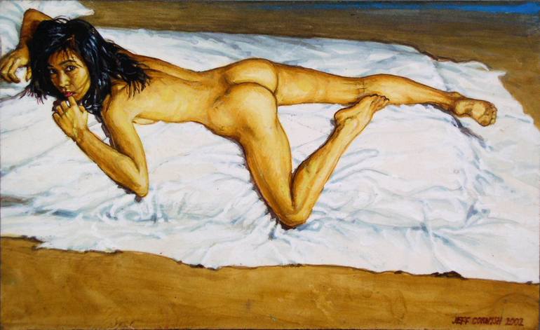 Original Erotic Painting by Jeff Cornish