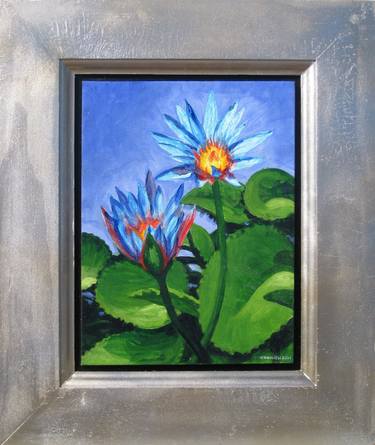 Original Realism Floral Paintings by Jeff Cornish