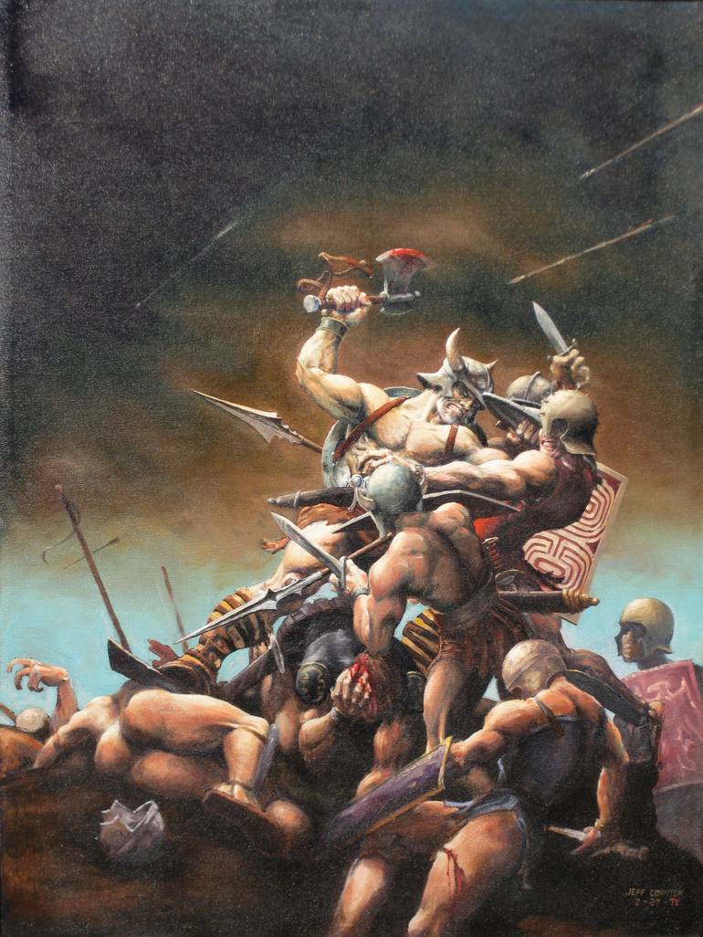 Original Illustration Fantasy Painting by Jeff Cornish