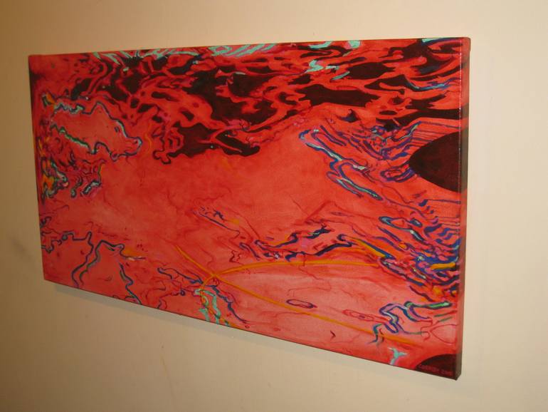 Original Abstract Expressionism Abstract Painting by Jeff Cornish