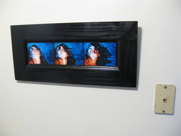 Original Conceptual Women Painting by Jeff Cornish