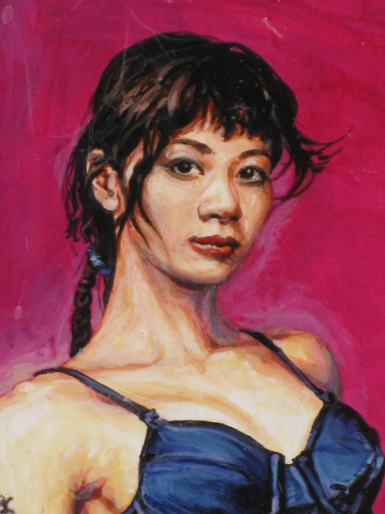 Original Women Painting by Jeff Cornish