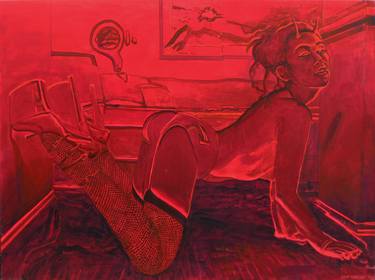 Print of Surrealism Erotic Paintings by Jeff Cornish