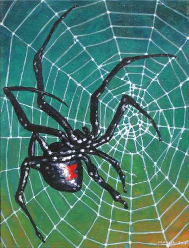 Spider Webs Paintings Saatchi Art