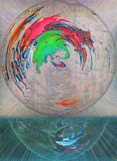 Original Pop Art Abstract Paintings by Jeff Cornish