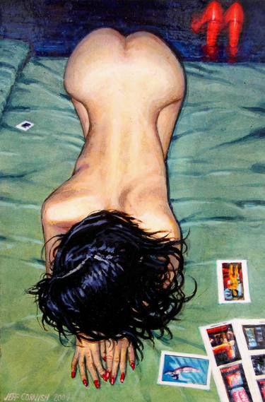 Print of Erotic Paintings by Jeff Cornish