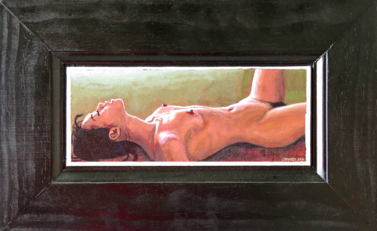Original Figurative Erotic Painting by Jeff Cornish