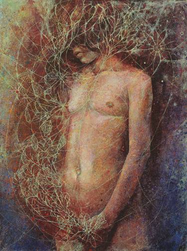 Print of Figurative Nude Paintings by Elsa Santos