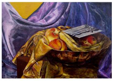 Print of Realism Still Life Paintings by ALEJANDRO ARANDA RICKERT