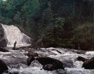 Print of Landscape Paintings by ALEJANDRO ARANDA RICKERT