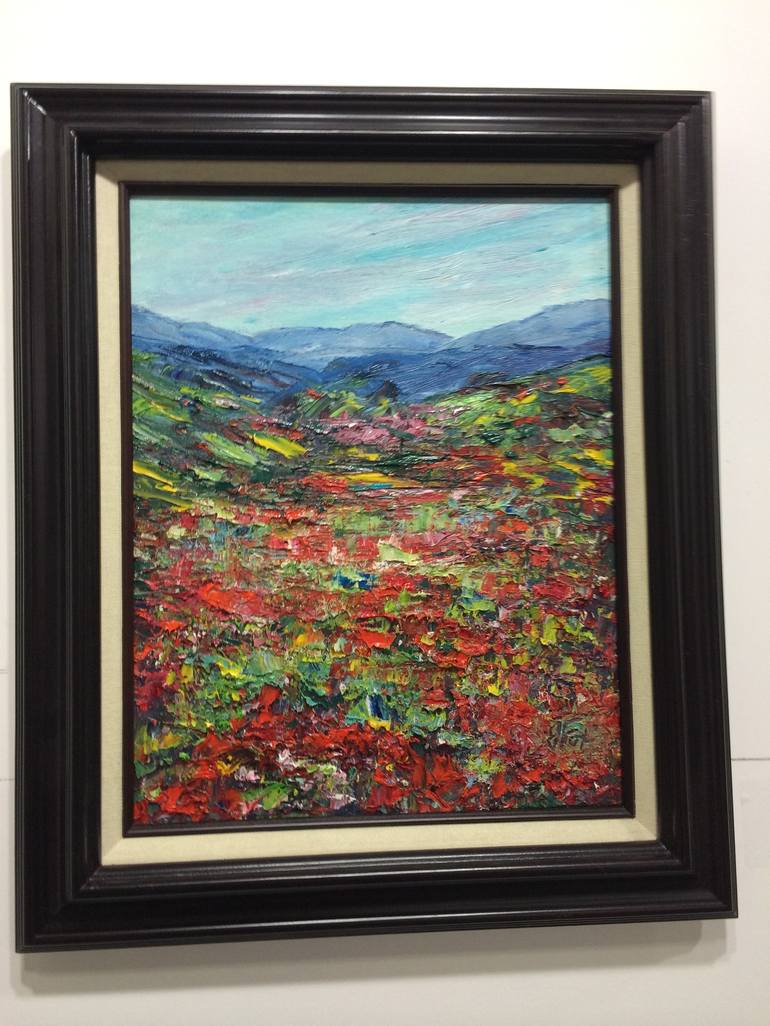 Original Impressionism Landscape Painting by Jacquelyn Fox