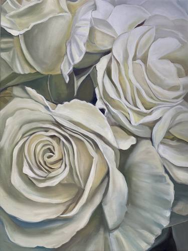 Original Floral Paintings by Jane Rafter