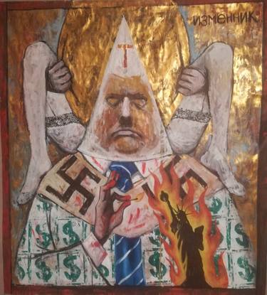 Original Political Painting by Brian Jones