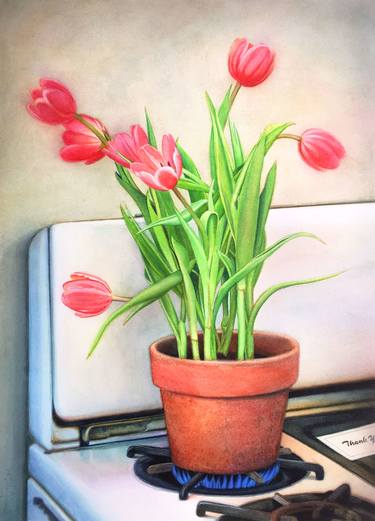 Print of Realism Still Life Paintings by Paul Pitsker