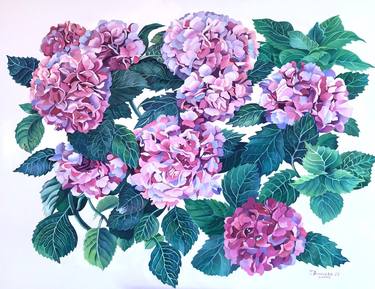 Print of Floral Paintings by Tatyana Binovska