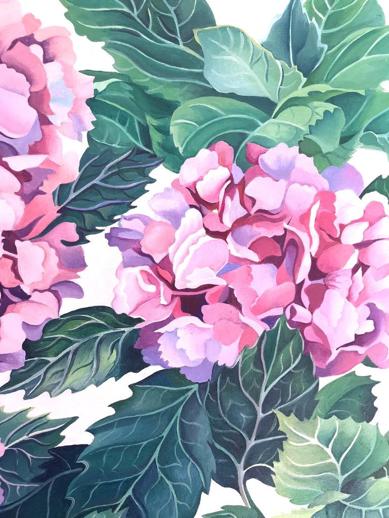 Original Fine Art Floral Painting by Tatyana Binovska