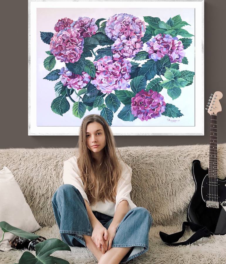Original Other Floral Painting by Tatyana Binovska