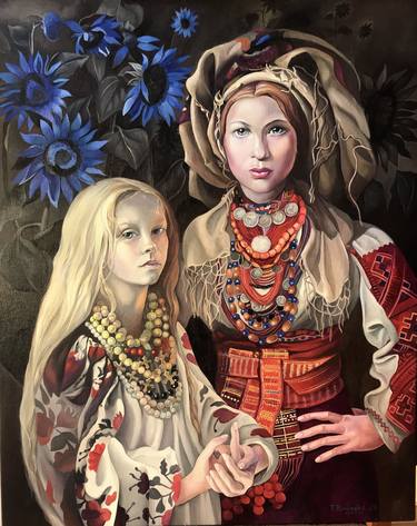Print of People Paintings by Tatyana Binovska