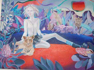 Original Surrealism Fantasy Paintings by Tatyana Binovska