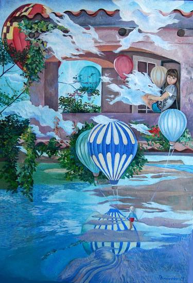 Original Beach Paintings by Tatyana Binovska