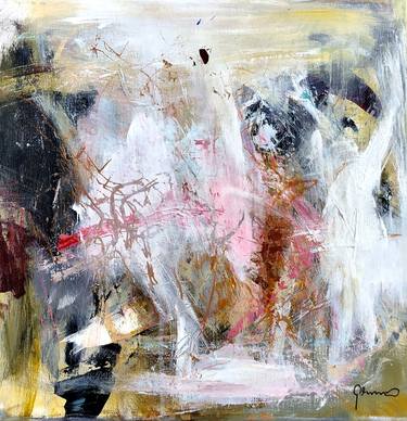 Original Abstract Expressionism Abstract Paintings by Susanne Gemmer