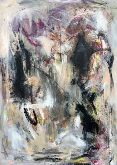Original Abstract Expressionism Abstract Paintings by Susanne Gemmer