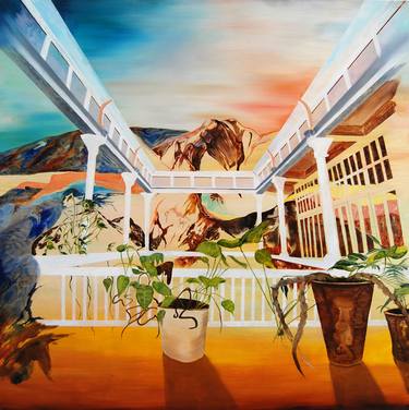 Original Expressionism Places Paintings by Samantha Nicole Russell