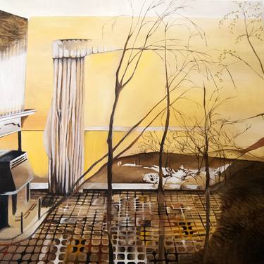 Original Conceptual Places Paintings by Samantha Nicole Russell