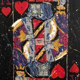 King of Hearts (Black) by Lewis Durrant