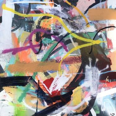 Original Abstract Expressionism Abstract Paintings by Lewis Durrant