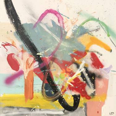 Original Abstract Expressionism Abstract Paintings by Lewis Durrant