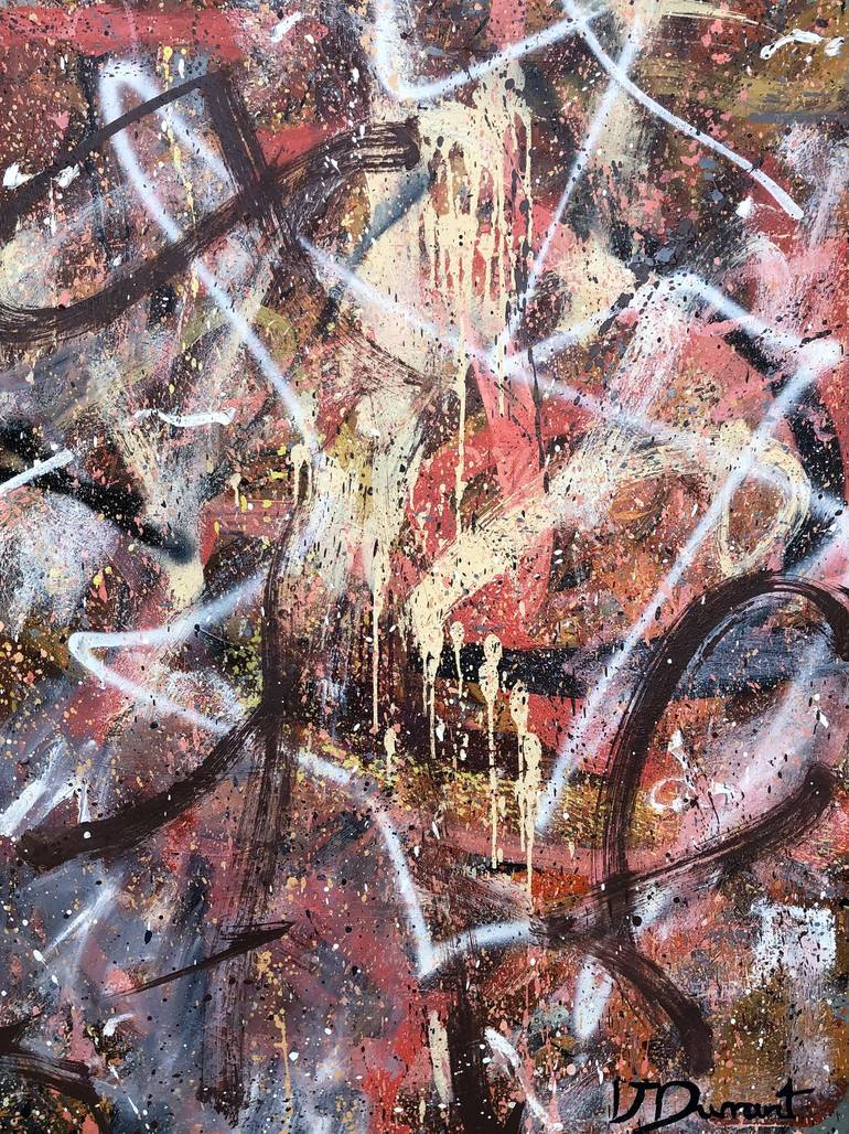 Original Abstract Expressionism Abstract Paintings by Lewis Durrant