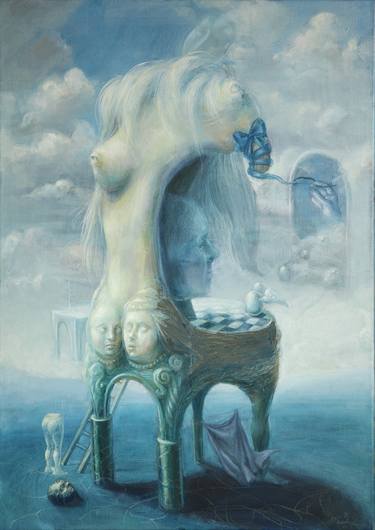 Original Figurative Fantasy Paintings by Marijana Rakićević