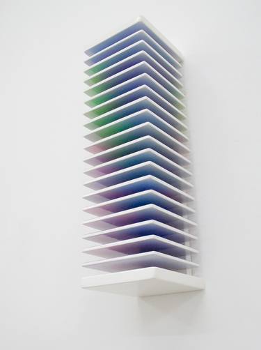 Print of Abstract Light Sculpture by Yukako Shibata