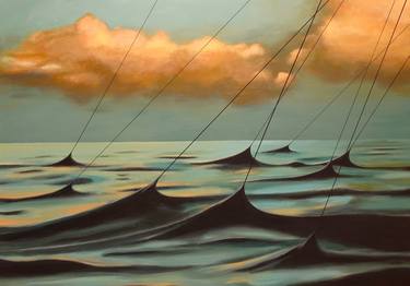 Original Conceptual Seascape Paintings by rob van 't hof