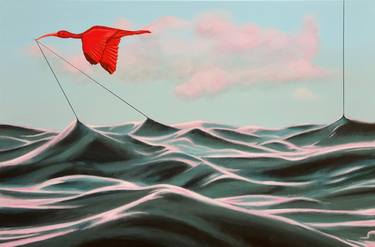 Original Conceptual Seascape Paintings by rob van 't hof