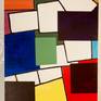 Easel view acrylic on gallery wrapped canvas
