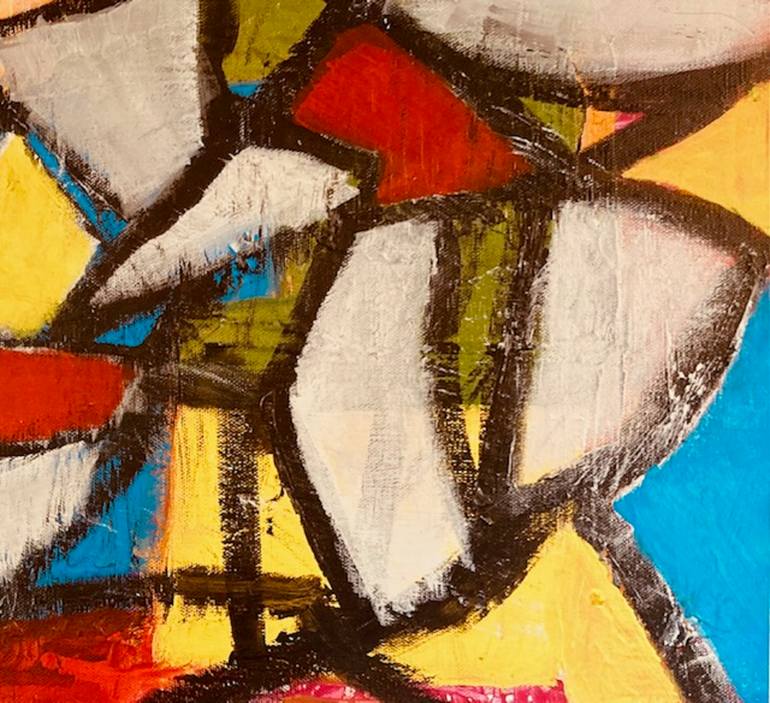 Original Abstract Expressionism Abstract Painting by Michael Wallace