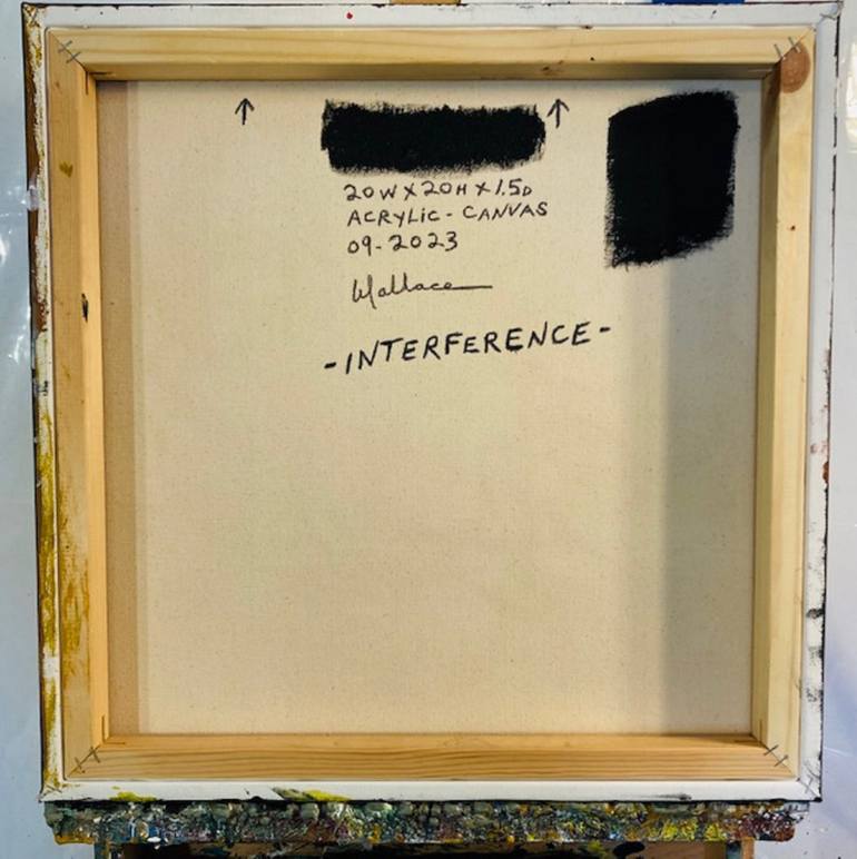 Original Abstract Expressionism Abstract Painting by Michael Wallace