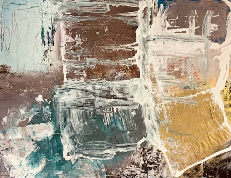 Original Abstract Expressionism Abstract Painting by Michael Wallace
