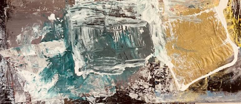 Original Abstract Expressionism Abstract Painting by Michael Wallace