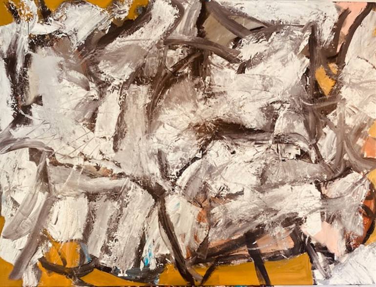 Original Abstract Expressionism Abstract Painting by Michael Wallace