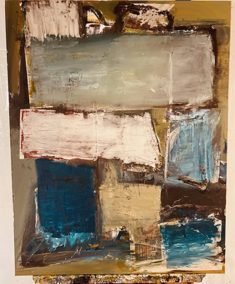 Original Abstract Expressionism Abstract Painting by Michael Wallace