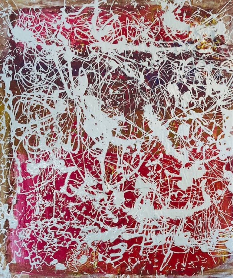 Original Abstract Expressionism Abstract Painting by Michael Wallace