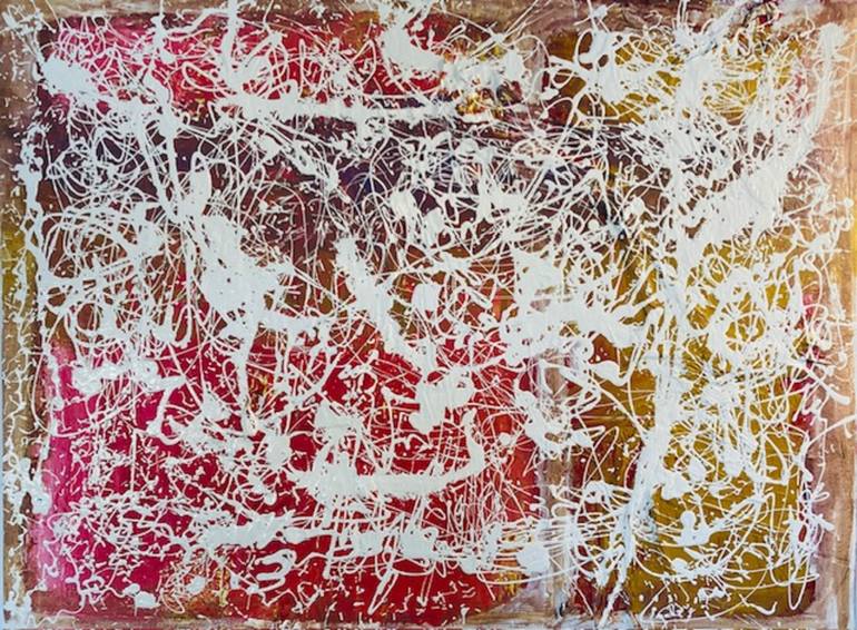 Original Abstract Expressionism Abstract Painting by Michael Wallace